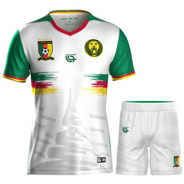 Camiseta infantil de la tercera equipación de Camerún 2025-2026