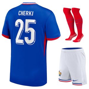 Camiseta infantil Cherki de la selección francesa 2024-2025