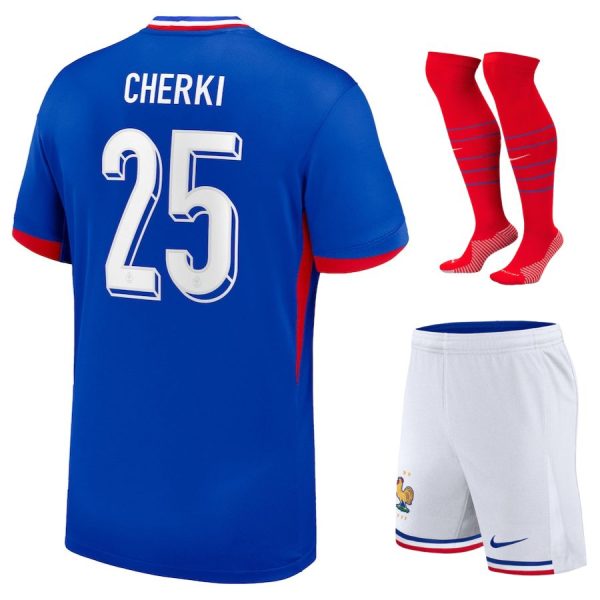 Camiseta infantil Cherki de la selección francesa 2024-2025