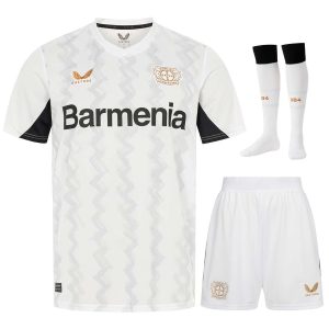 Camiseta Leverkusen Segunda Equipación Infantil 2024 2025