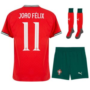 Camiseta de local de Portugal para niños 2025-2026 João Félix