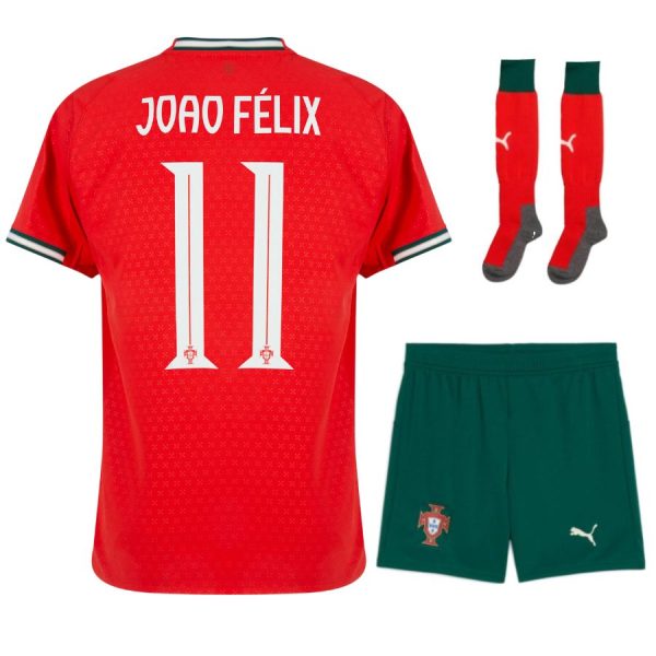 Camiseta de local de Portugal para niños 2025-2026 João Félix