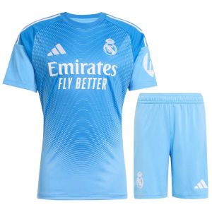 Camiseta de portero local del Real Madrid 2025-2026 para niños