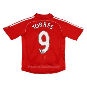 Camiseta Liverpool Local 2006 2007 Torres