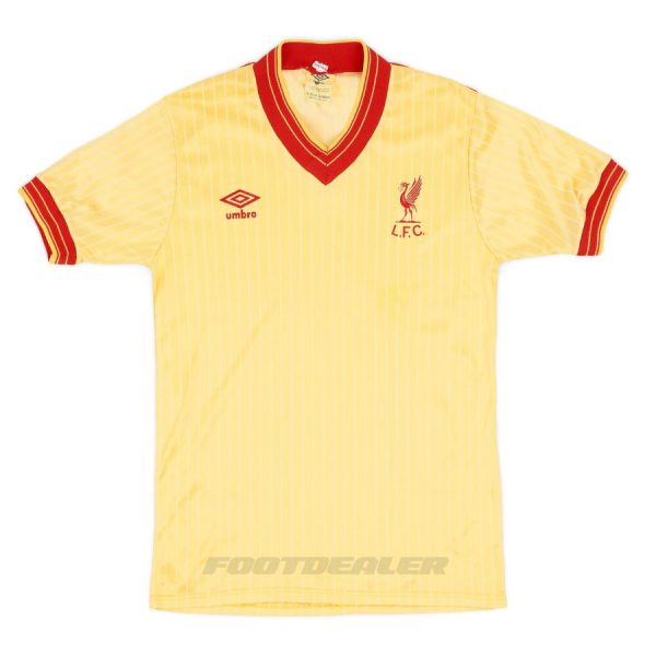 Camiseta de visitante del Liverpool 1984