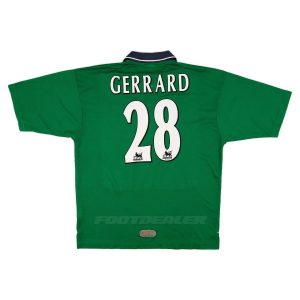 Camiseta de visitante del Liverpool 1999 2000 Gerrard