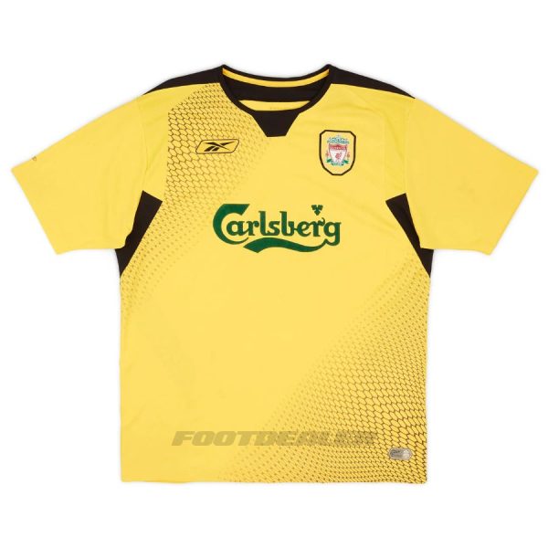 Camiseta de visitante del Liverpool 2004 2006 Gerrard