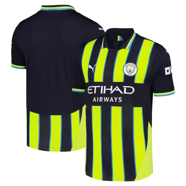 Camiseta de la 2024a equipación del Manchester City para niños 2025 XNUMX