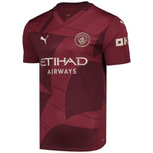 Camiseta de la tercera equipación del Manchester City 2024 2025