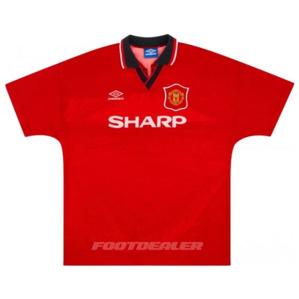 Camiseta local del Manchester United 1994 1996 Beckham