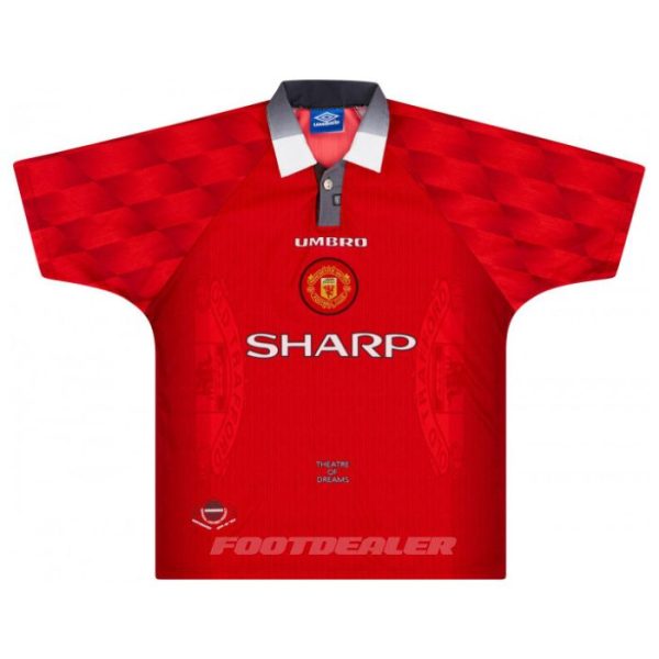 Camiseta local del Manchester United 1996 1998 Keane