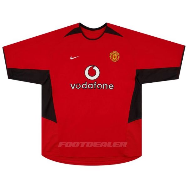 Camiseta local del Manchester United 2002 2004 Beckham
