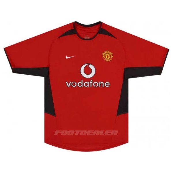 Camiseta local del Manchester United 2002 2004 Keane