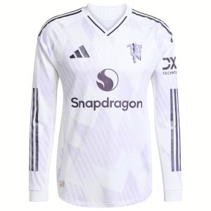 Camiseta de visitante del Manchester United 2025-2026, manga larga
