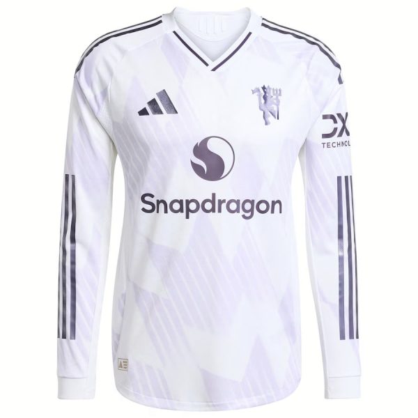 Camiseta de visitante del Manchester United 2025-2026, manga larga