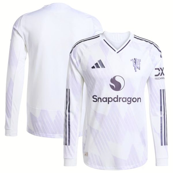 Camiseta de visitante del Manchester United 2025-2026, manga larga