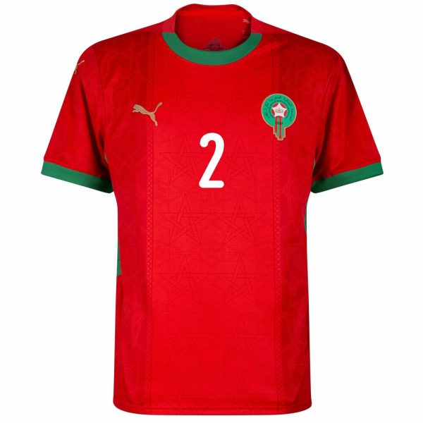 Camiseta local de Marruecos 2025-2026 de Hakimi