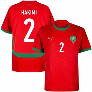 Camiseta local de Marruecos 2025-2026 de Hakimi