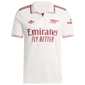 Camiseta de la tercera equipación del Arsenal 2025 2026