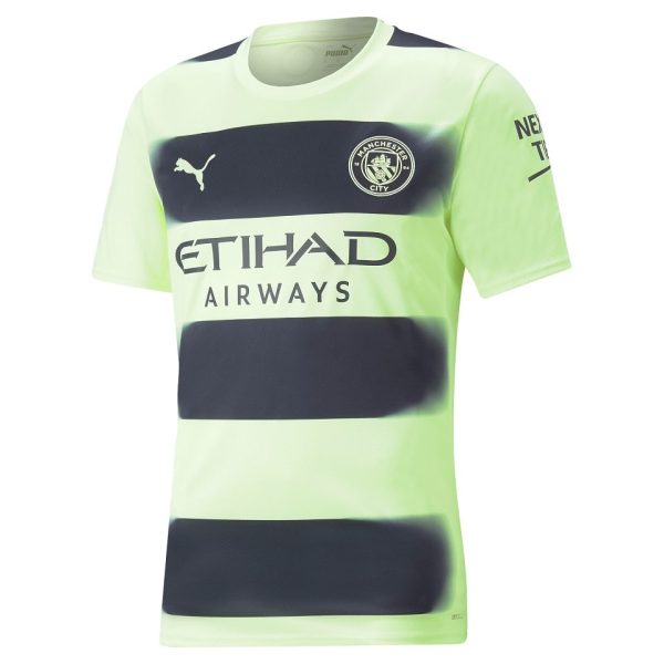 Camiseta de la tercera equipación del Manchester City 2022 2023