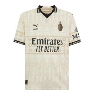 Camiseta AC Milan 2023 2024 Cuarto X Placeres Blanco