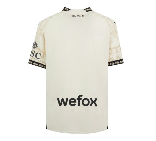 Camiseta AC Milan 2023 2024 Cuarto X Placeres Blanco