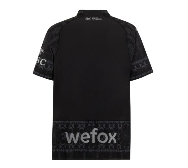 Camiseta AC Milan 2023 2024 Cuarto X Placeres Negro