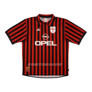 Camiseta AC Milan Local 1999 2000