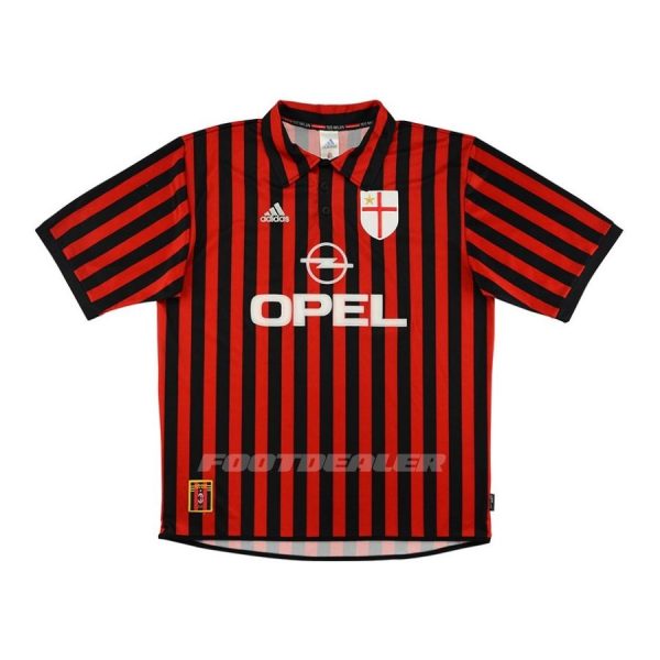 Camiseta AC Milan Local 1999 2000