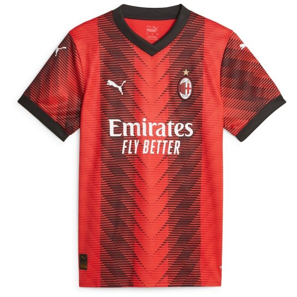 Camiseta AC Milan Local 2023 2024 Mujer