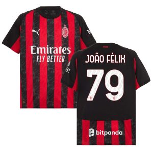 Camiseta de local del AC Milan 2025-2026 João Félix