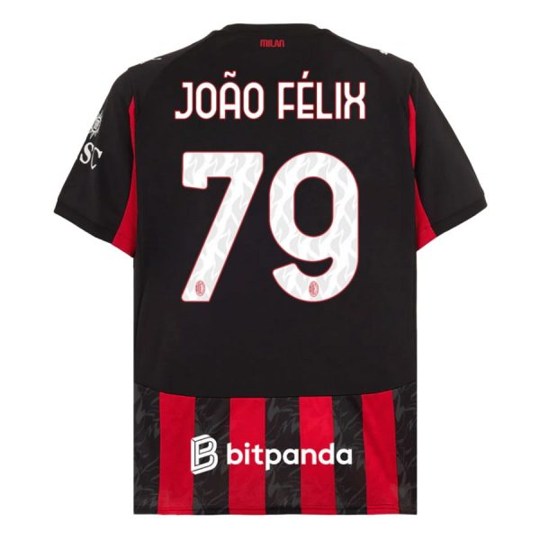 Camiseta de local del AC Milan 2025-2026 João Félix