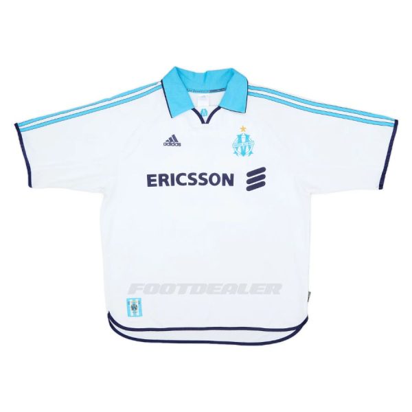 Camiseta local OM Marsella 1998 1999 Gallas