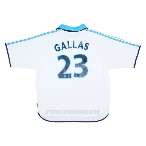Camiseta local OM Marsella 1998 1999 Gallas