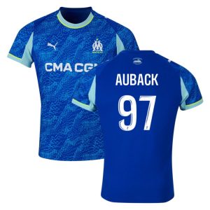 Camiseta de la OM 2025-2026 Aubameyang AUBACK 97