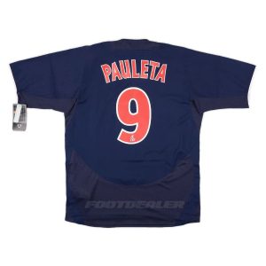 Camiseta local PSG 2003 2004 Pauleta