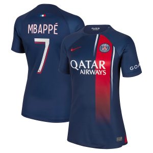 CAMISETA 2023a EQUIPACIÓN PSG 2024 XNUMX MUJER MBAPPE
