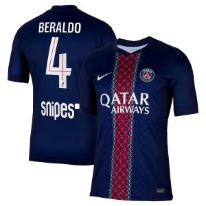 Camiseta PSG Local 2025 2026 Beraldo