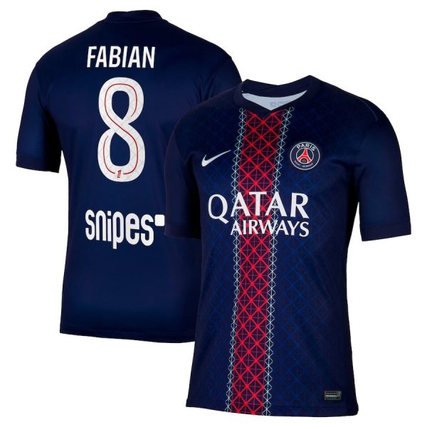 Camiseta local del PSG 2025-2026 Fabian