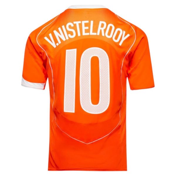 Camiseta de visitante de Holanda Nike 2004 Reedición de Van Nistelrooy