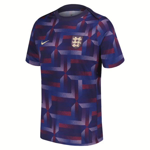 Camiseta azul prepartido de Inglaterra 2025-2026