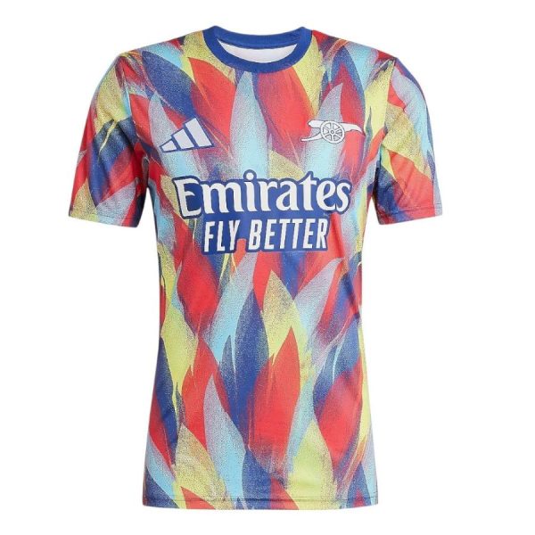 Camiseta prepartido del Arsenal 2025-2026