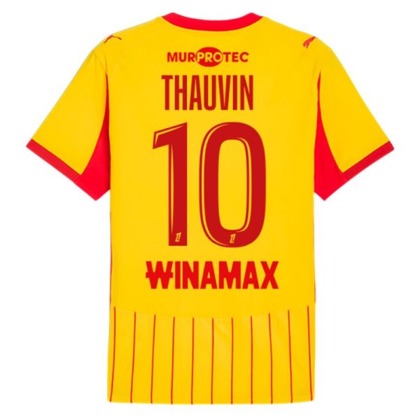 Camiseta infantil del RC Lens Home Kit 2025-2026 Thauvin