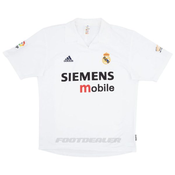 Camiseta Centenario Real Madrid 2001 2002 Zidane