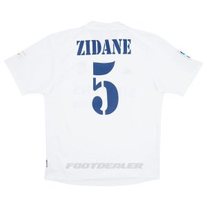 Camiseta Centenario Real Madrid 2001 2002 Zidane