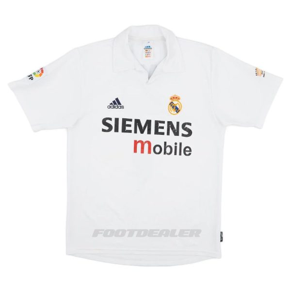Camiseta Centenario Real Madrid 2002 2003 Raúl