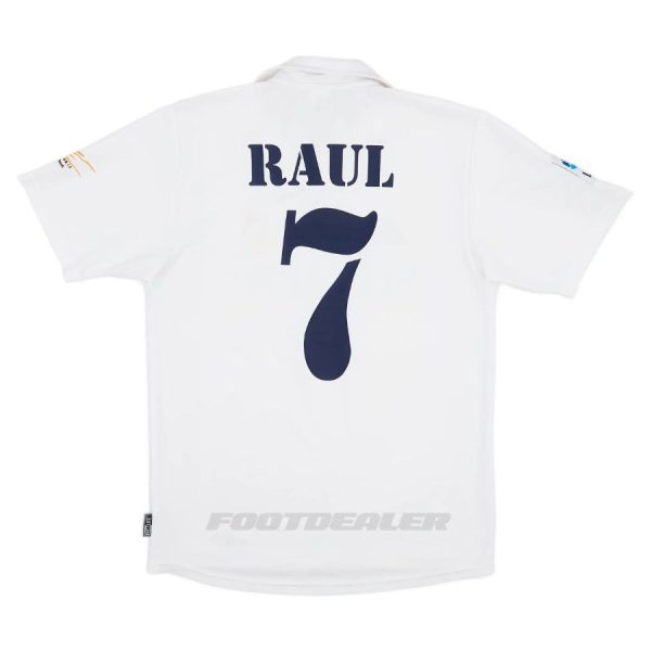 Camiseta Centenario Real Madrid 2002 2003 Raúl