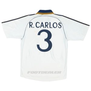 Camiseta Real Madrid Local 1998 2000 R. Carlos