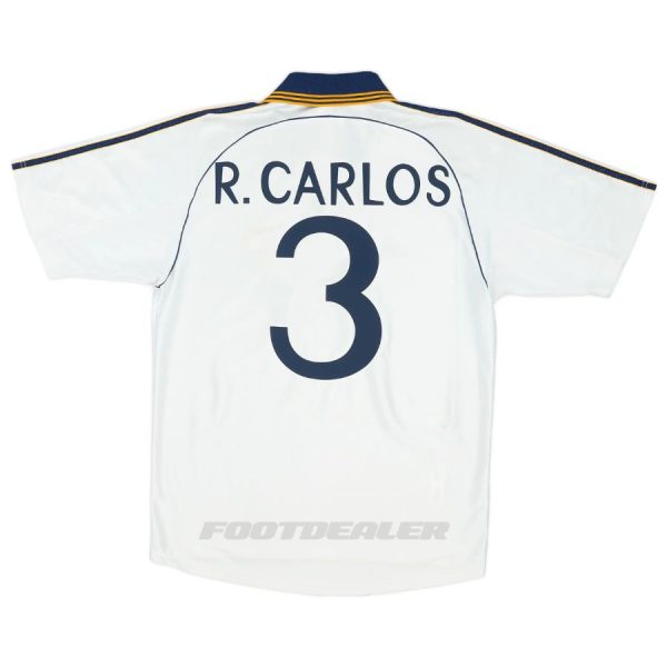 Camiseta Real Madrid Local 1998 2000 R. Carlos