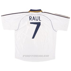 Camiseta Real Madrid Local 1998 2000 Raúl